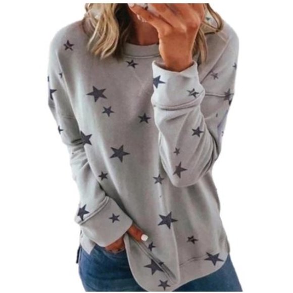 Sweaters - Gray Star Sweater